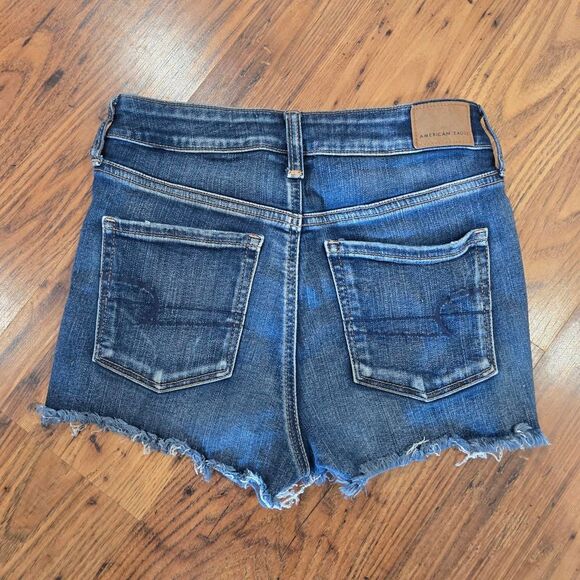 American-eagle-outfitters Women's Blue Jean Shorts - Picture 2 of 5